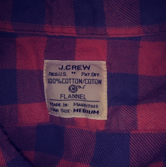 🏕J.Crew Flannel🏞 - Picture 2 of 6